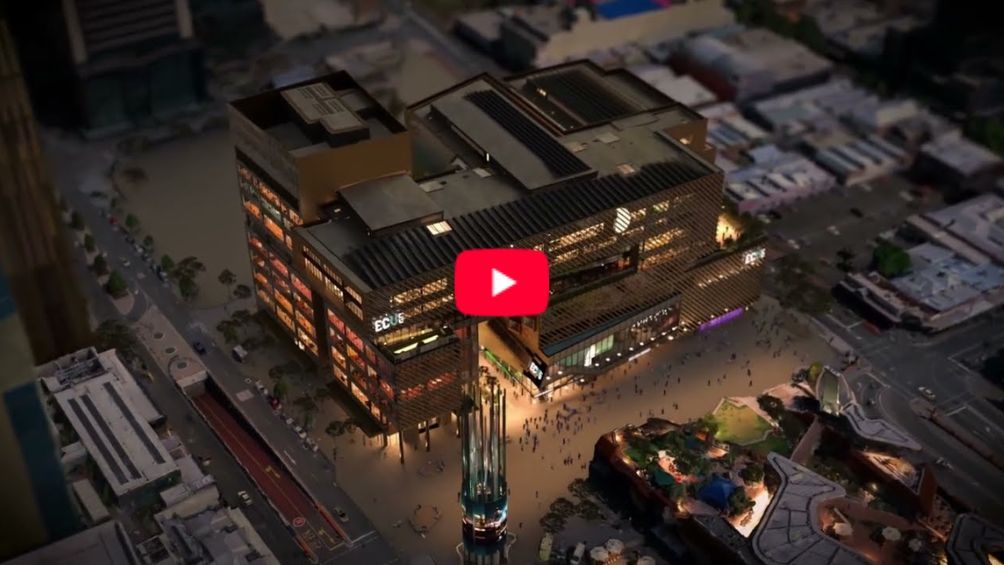 Play Video - ECU City orbital animation