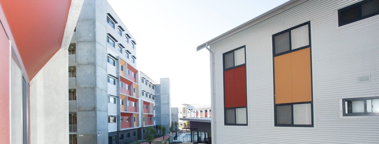 Accomodation buildings