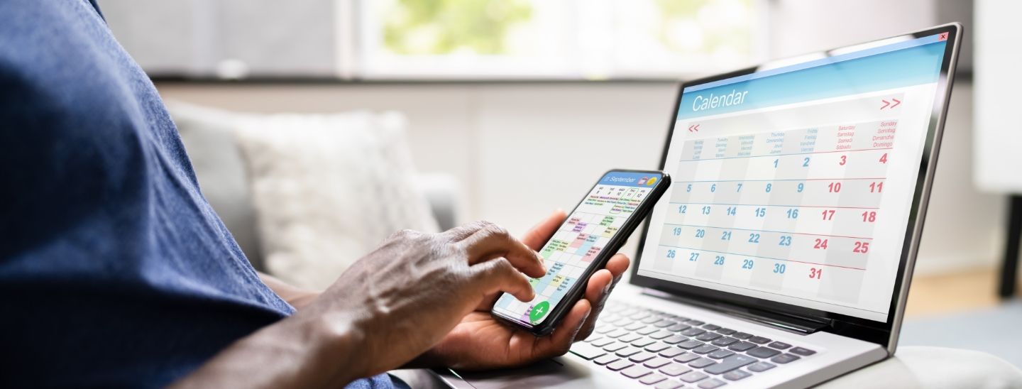 Off campus calendar on technology