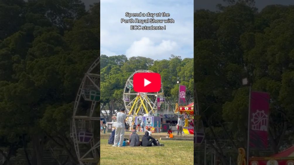 Play Video - Spend a Day at Perth Royal Show with ECC Students
