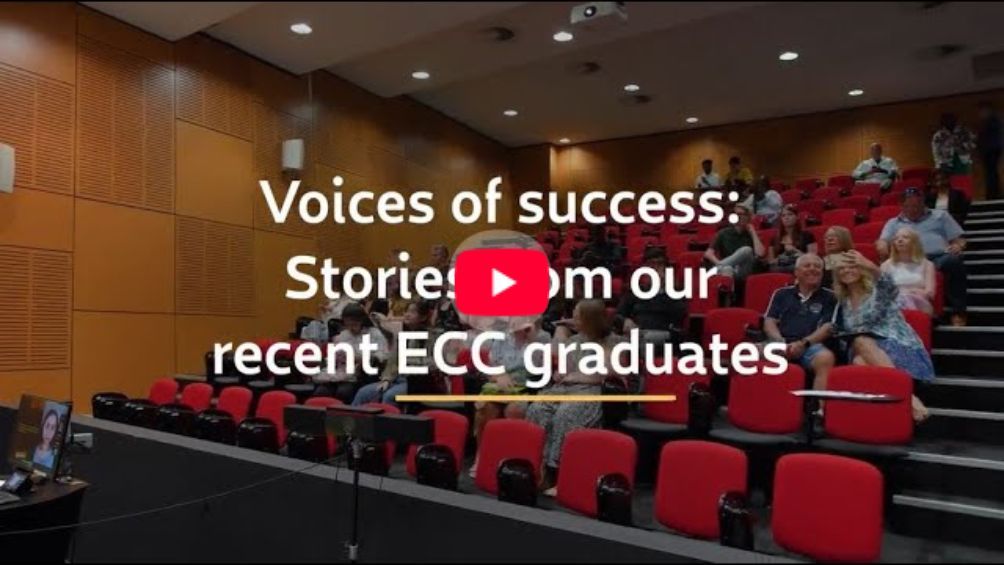 Play Video - Voices of success: stories from our recent ECC graduates